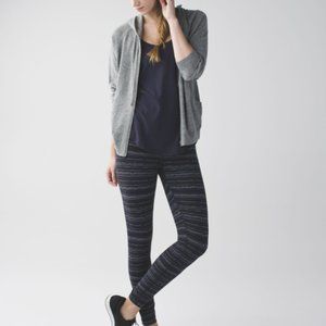 Lululemon High Times Pant Cyber Stripe Naval Blue